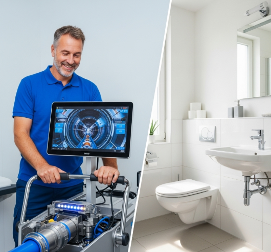 Kırmadan Tuvalet Lavabo Açma | Robot Teknolojisiyle 30 Dakikada Çözüm